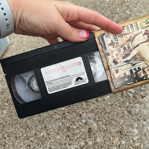 Rodeo Bloopers VHS Tape - Picture 3 of 3